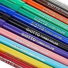 Rotulador Giotto Turbo Color - 2,8 mm - Caja 12 ud