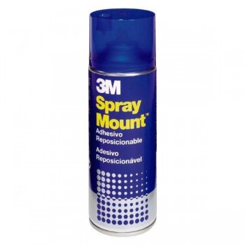 Adhesivo reposicionable 3M Spray Mount en aerosol 400ml