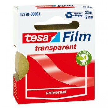 Cinta adhesiva transparente Tesafilm - 19mm x 33m