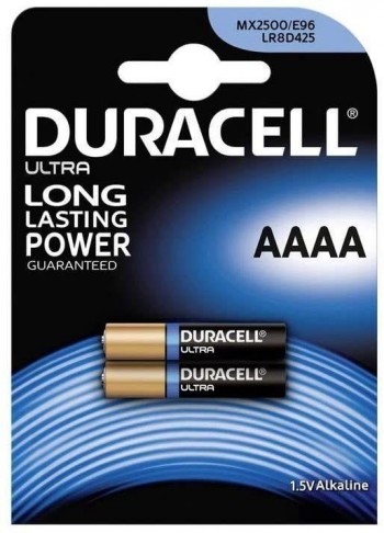 DURACELL Pila alkalina LR61 ultra power AAAA (B2)