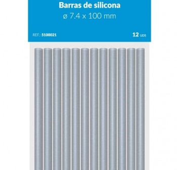PRYSE Barra de cola para barras de cola 11,2x200mm (silicona) 12uds