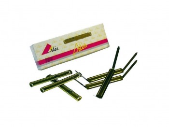Encuadernador fastener ARTES metalico dorado (100)