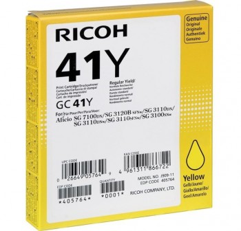 RICOH Cartucho inkjet TYPE GC41* colores original para SG3110DN/3110DNW
