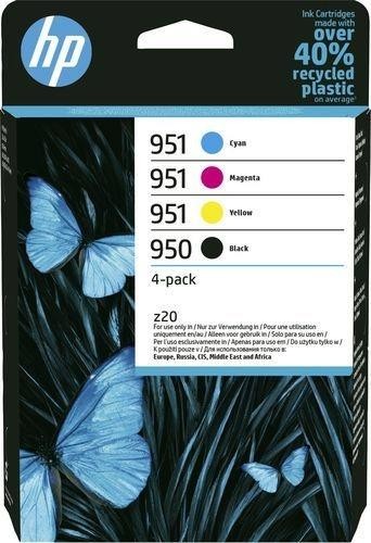 HP 950 Black/951 Cyan/Magenta/Yellow 4-pack Original Ink Cartridges