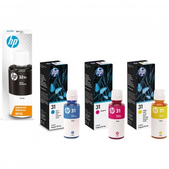 HP Botella de tinta 1VU2*AE nº31 original colores