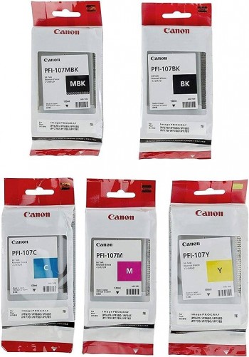 CANON Cartucho ink-jet PFI107 original colores
