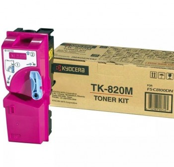 KYOCERA Tóner laser TK820M Magenta