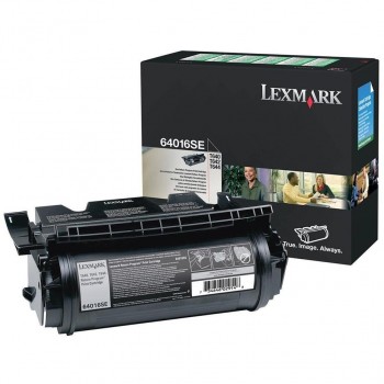Tóner láser Lexmark alto rendimiento 64016HE 21.000 pag negro