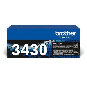 BROTHER Toner laser TN3430 negro original 3k