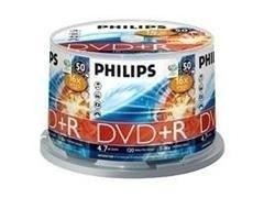 DVD+R PHILIPS 1-16x 4,7GB pack-50