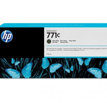HP Cartucho inkjet B6Y**A colores nº771C 775ml