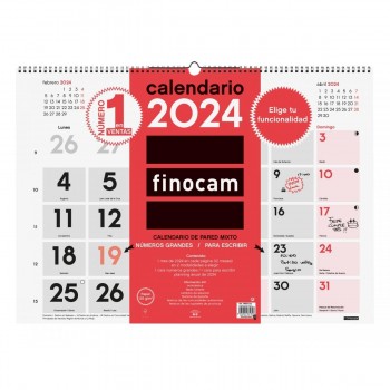 Calendario pared FINOCAM pared mixto 2024+ 590x420