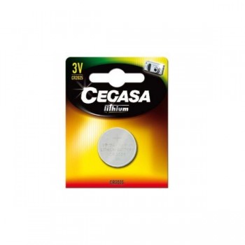 Pila botón litio Cegasa lithium CR2025 3V