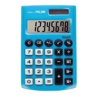Calculadora de bolsillo Milan Pocket 8 digítos colores surtidos