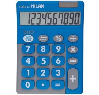 Calculadora de sobremesa Milan Duo 10 dígitos
