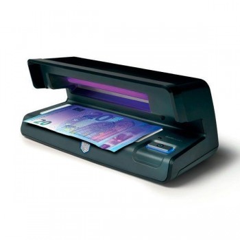 Detector de billetes falsos ultravioleta Safescan 50 20,6x10,2x8,8cm negro