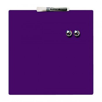 Pizarra hogar Quartet magnética 36x36cm púrpura