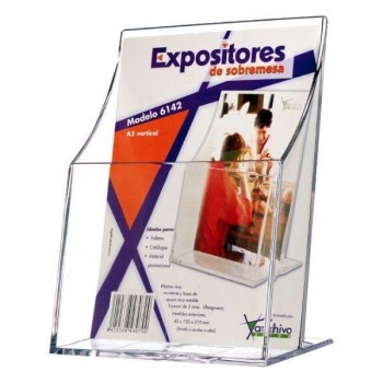 Expositor portafolletos A.2000 Premium A4 vertical