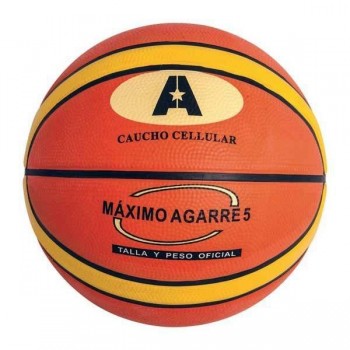 Balón de baloncesto N.7 bicolor caucho (celular) oficial