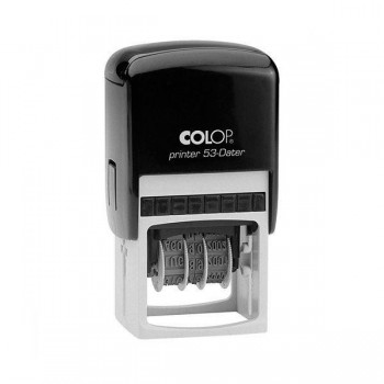 Fechador automático Colop Printer 53 Dater personalizado 30x45mm fecha 3mm