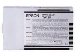 EPSON Cartucho ink-jet T6138 original NEGRO MATE 110ml