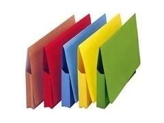 Pack 25 Subcarpetas bolsillo gio pocket folio kraft Bicolor