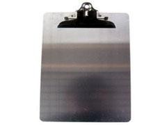 Tablero inventario base aluminio pinza alambre niquelado