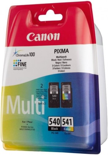 Cartucho Ink-Jet Canon PG-540/CL-541 multipack negro/tricolor