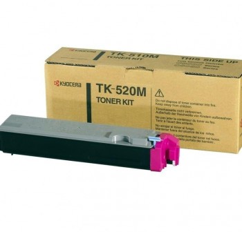 KYOCERA Toner laser TK520M magenta 4k original