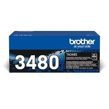 BROTHER Toner laser TN3480 negro original 8k