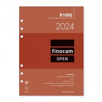 Recambio agenda FINOCAM ANUAL 2024+ serie 1000 - 155x215