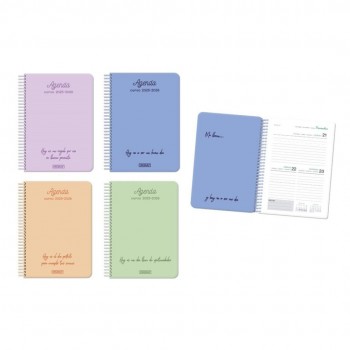 Agenda escolar INGRAF POSITIVE 4º 2D/P CAS 2025-2026 T CARTON