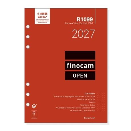 Recambio agenda FINOCAM R1099 ANUAL 1000 SVV 2027+