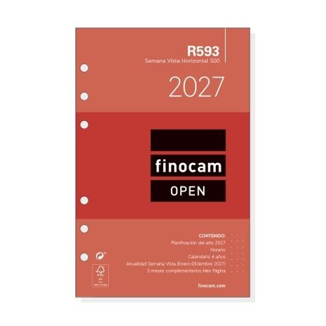 Recambio agenda FINOCAM R593 ANUAL 500 SVH 2027+