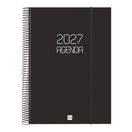 Agenda FINOCAM OPAQUE E40 1DP 2027 NEGRO+