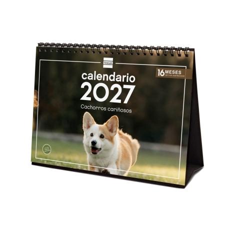 Calendario sobremesa FINOCAM 2027 CACHORROS+