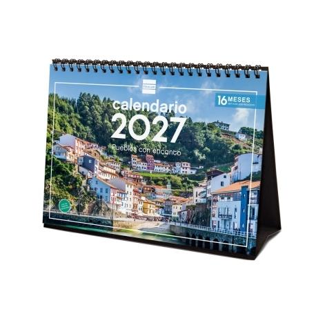Calendario sobremesa FINOCAM 2027 PUEBLOS ENCANTO+