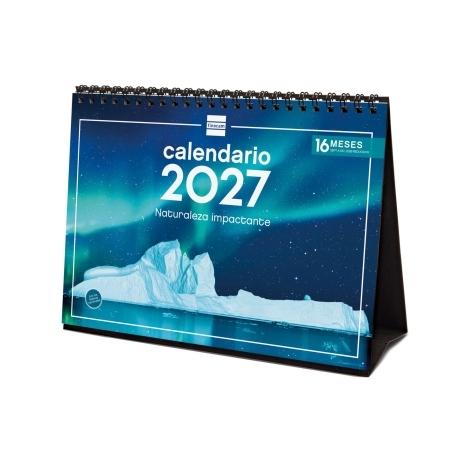 Calendario sobremesa FINOCAM 2027 NATURALEZA+