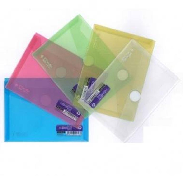 Sobres polipropileno FIXO velcro recibos 225x130mm