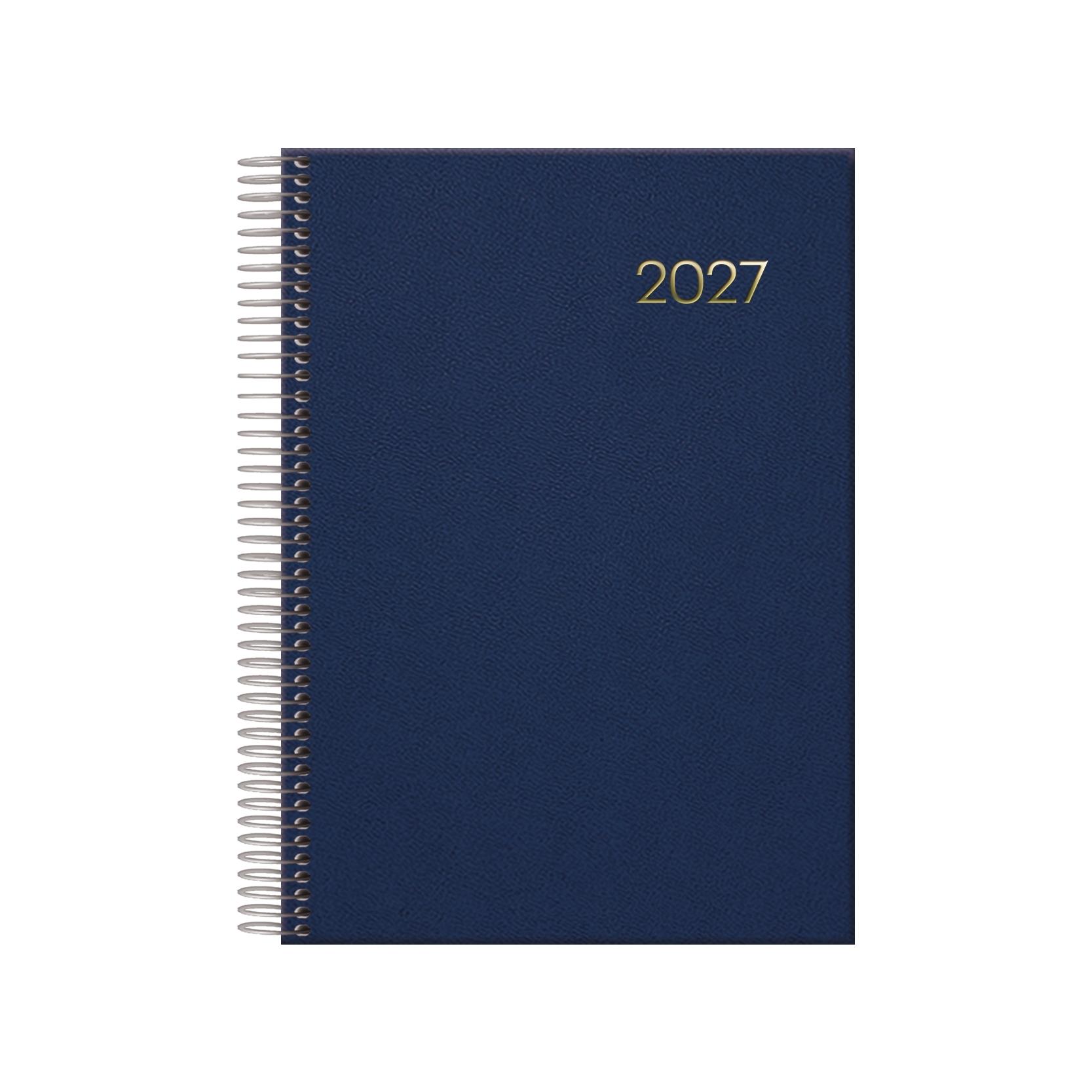 Agenda espiral DOHE 14x20cm dia pagina SEGOVIA AZUL 2027