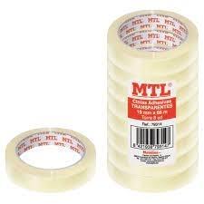 Torre de 8 rollos de cinta adhesiva MTL 66X19 PK-8 UN.