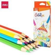 C.12 lápices Deli de colores surtidos