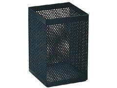 Cubilete DELI cuadrado metalico NEGRO