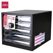 Módulo 5 cajones DELI PP  gris