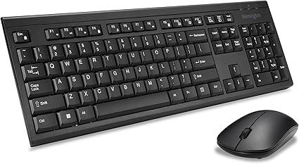 Set de teclado y ratón Kensington KM150 EQ inalámbrico negro