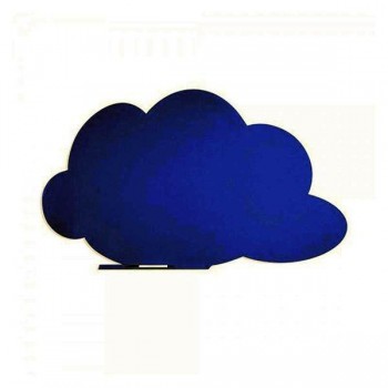 Pizarra Skin Shape Cloud superficie lacada 75x115cm color azul
